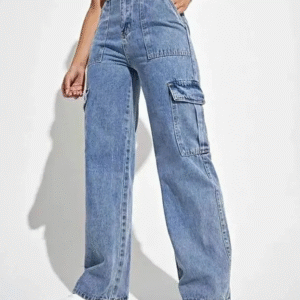 Women Slim High Rise Grey Jeans