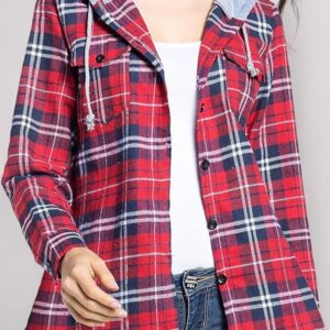 Checked Cotton Pullover