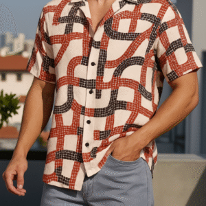 Printed Short-Sleeve Shirt