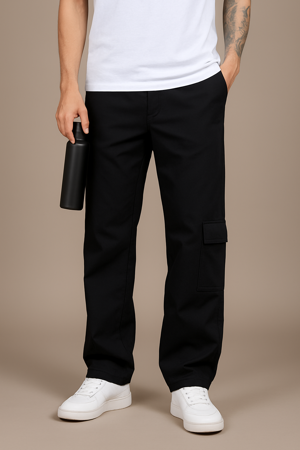 Straight-Fit Cargo Pants
